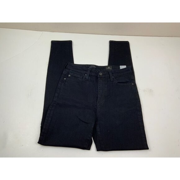 The AG Adriano Goldschmied black skinny jeans in size 26R - Picture 3 of 4
